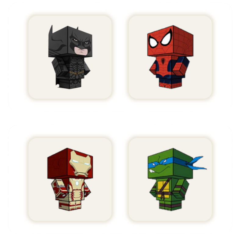 Printable paper toys for kids